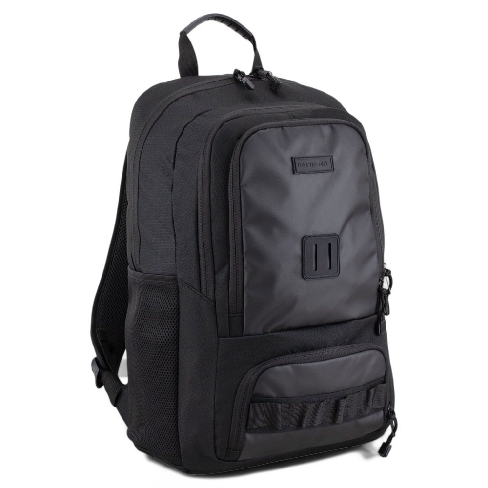 NWT Eastsport Unisex Utility Dome 19" Backpack, Black Diamond Ripstop